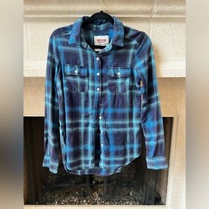 Blue flannel